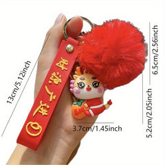 Dragon Year Chinese Style Keychain Bag Pendant Gift