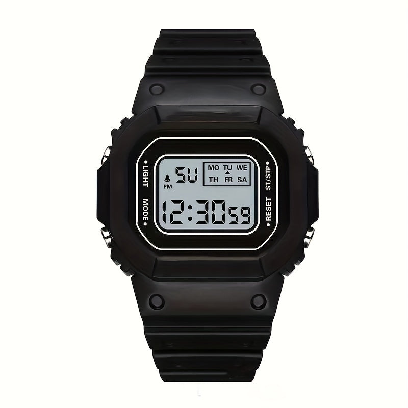 LED Digital Sports Watch Multifunctional Electronic for Men Women