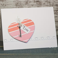 Mini Heart Edge Metal Cutting Dies for DIY Gift Package and Card Making