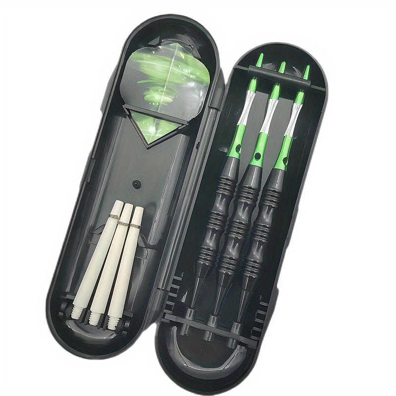 3PCS Soft Tips Darts Set Plastic Tips Darts Set With Case
