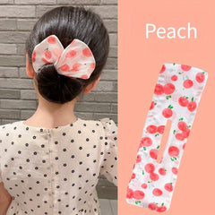 Hair Curler Bowknot Headband Lazy Hair Band For Girls