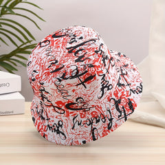 Tie Dye Double-sided Camouflage Fisherman Hat Men Women