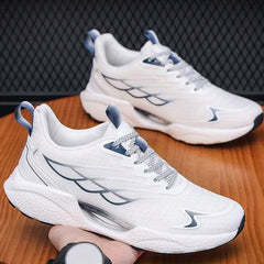 Men's Graphic Mesh Sneakers Walking Shoes