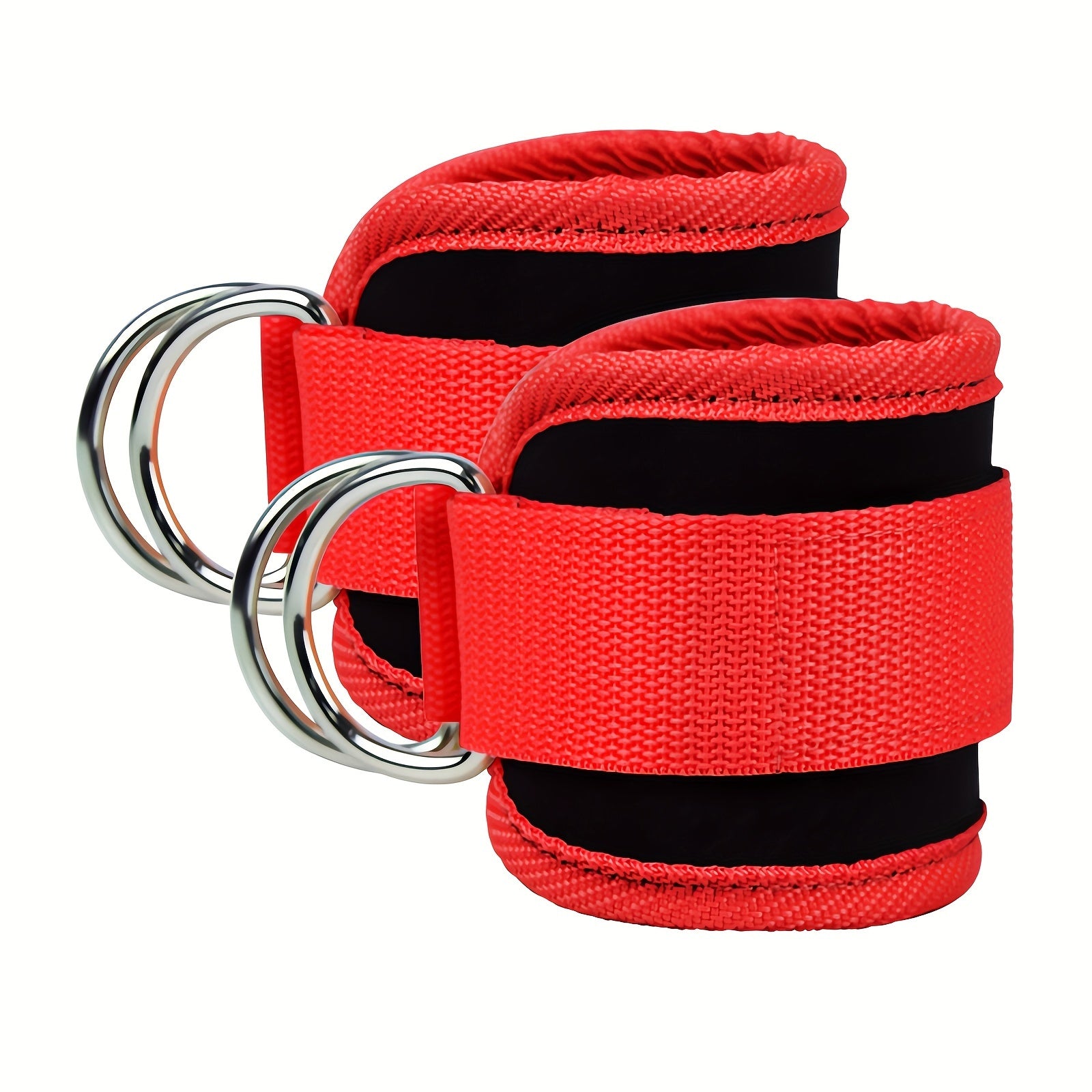 Adjustable Ankle Strap Double D Ring Anti Sprain Fitness Ankle Strap