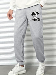 Chinese Crane Men's Sports Pants - Comfortable Drawstring Joggers