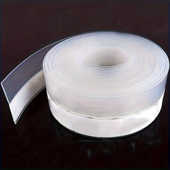 16ft Weather Stripping Silicone Door Seal Strip Transparent 35mm