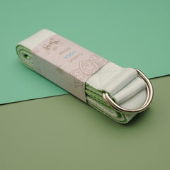 Yoga Strap for Beginners Breathable Non Slip Durable with D Ring Belt