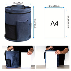 Knitting Bag Yarn Organizer Tote for Needles Crochet