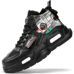 Men's Graffiti Lightweight High Top Shoes