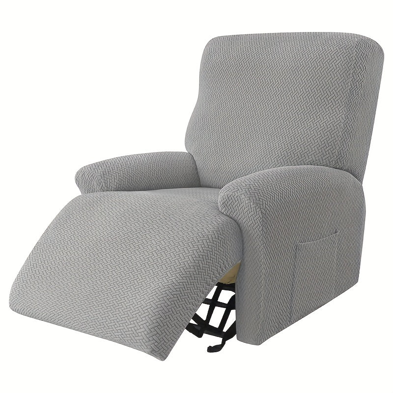 Jacquard Recliner Chair Slipcovers Sofa Cover High Elasticity Home Protection