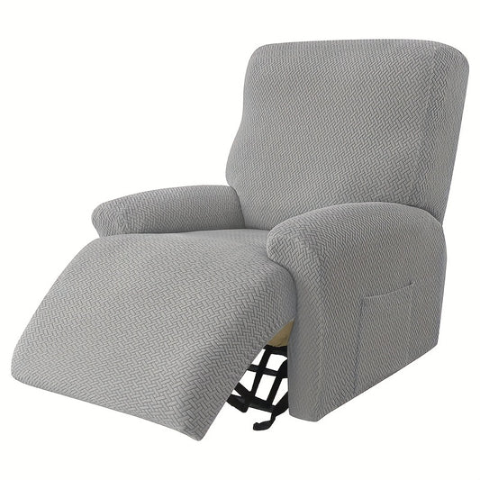 Jacquard Recliner Chair Slipcovers Sofa Cover High Elasticity Home Protection