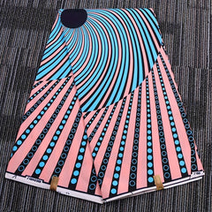 5 49meter Polyester Batik Printed Cloth African Clothing Women's Dress Fabric