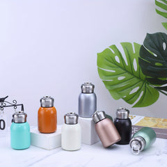 300ml Vacuum Insulated Water Cup Stainless Steel Leakproof Bottle