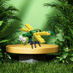 Dragonfly Building Block Toy Assembly Model Gift