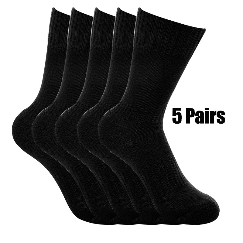 5 Pairs Outdoor Thickened Military Training Socks