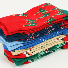 Christmas Crew Socks - Men's Cotton Socks