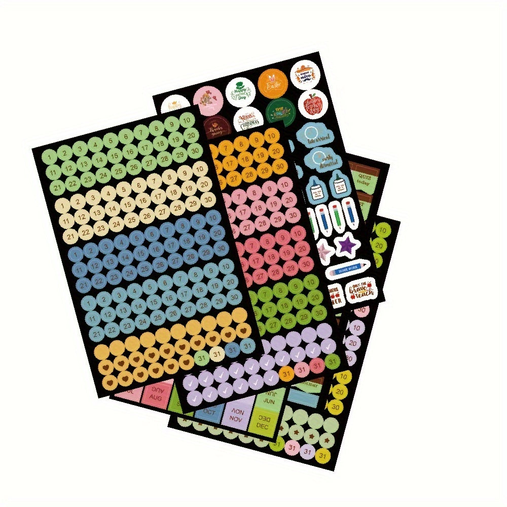 626pcs Teacher Plan Sticker Creative Memo Sticker