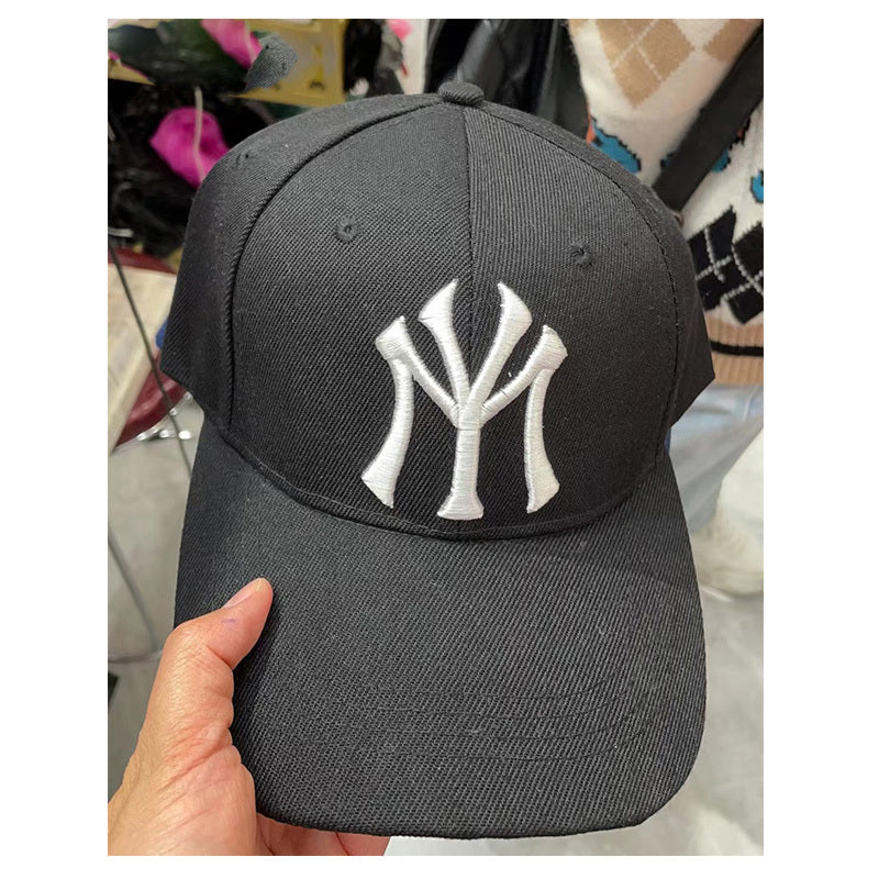 Unisex Embroidered Baseball Cap for Autumn/Winter