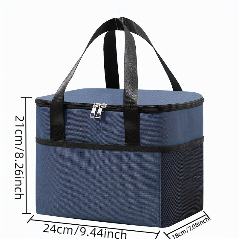 Cationic Insulated Lunch Bag Aluminum Foil Lunch Box Office Picnic Waterproof