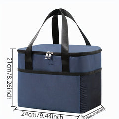 Cationic Insulated Lunch Bag Aluminum Foil Lunch Box Office Picnic Waterproof