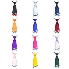 Pre-tied Bowtie Neck Tie Scarf Women Uniform Necktie
