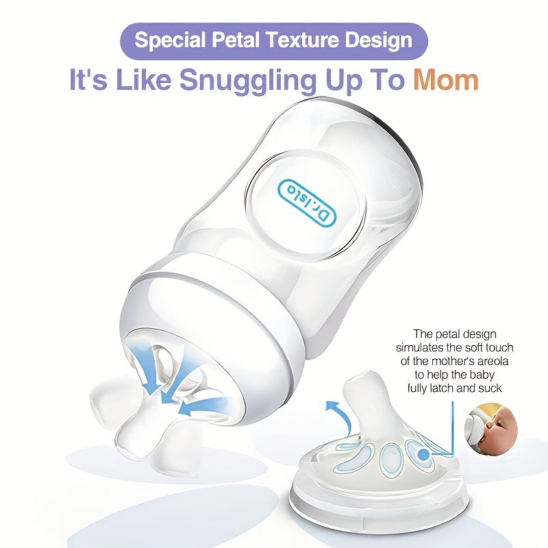 BPA Free Baby Bottle 150ml Milk Feeding Pacifier for Newborns