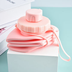 Silicone Collapsible Water Bottle Leak Proof Reusable BPA-Free