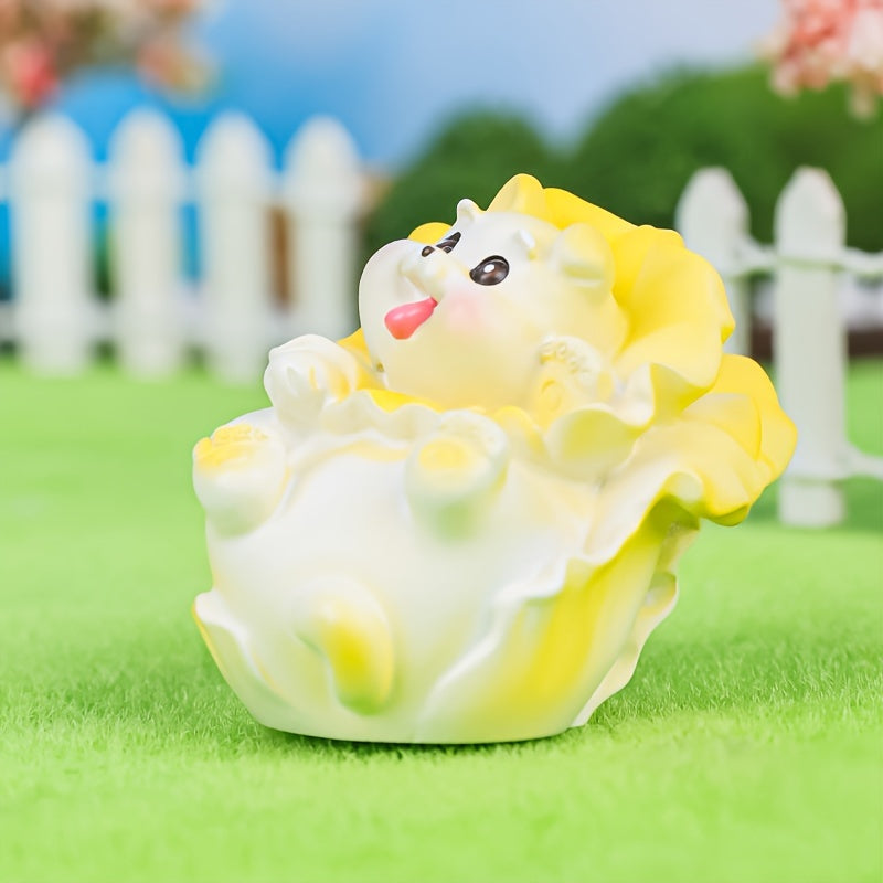 Vegetable Dog Mini Ornament Cartoon Animal Doll Desktop Decoration