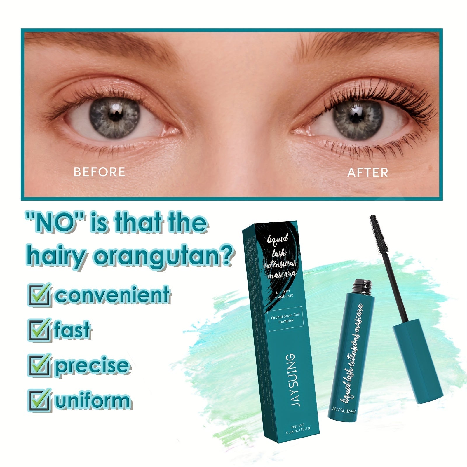 Natural Beauty Hydrating Nourishing Mascara - Curling & Smudge Proof