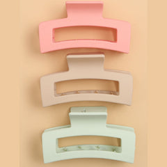 3pcs Hair Clips For Women Large Hair Claw Clips Strong Clips For Hair