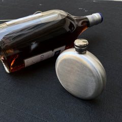 5 Oz Alcohol Flask Round Whiskey Flask Stainless Steel Wine Bottle