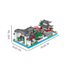 Traditional Chinese building blocks 1000 pcs