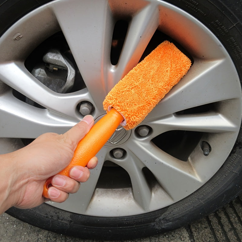 Car Wheel Hub Cleaning Brush - Multiple Colors