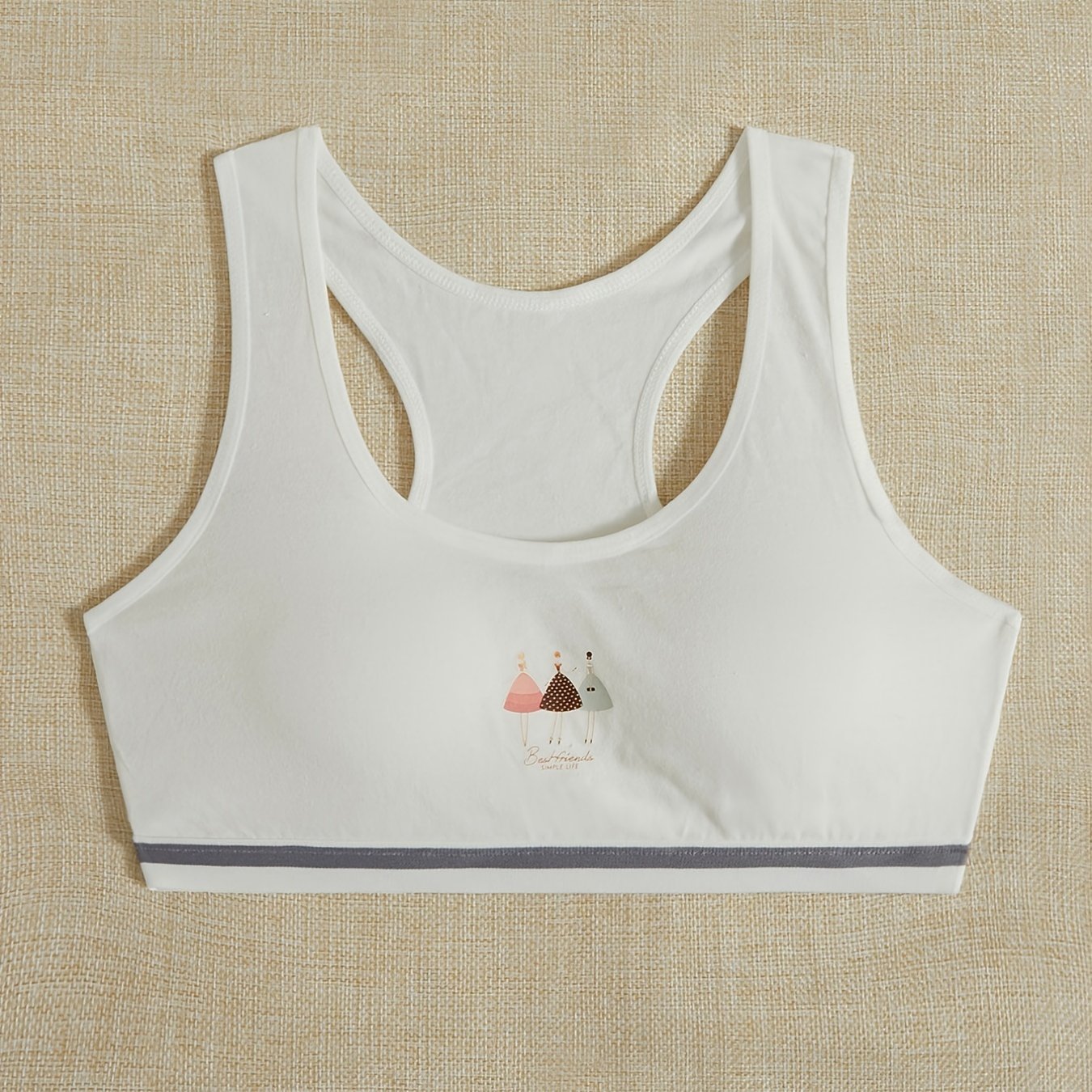Tank Training Bra Micro Elastic Cami Bra Women's Lingerie