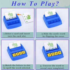 Interactive Letter Learning Game for Kids - Word Recognition & Spelling Activity