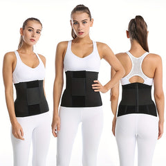 Body Shaper Sweat Abdomen Shaping Strap Waist Trimmers For Tummy Slimming