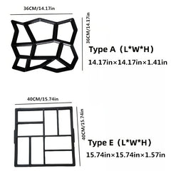 Cement Paving Mold Embossed Flooring Brick Mold