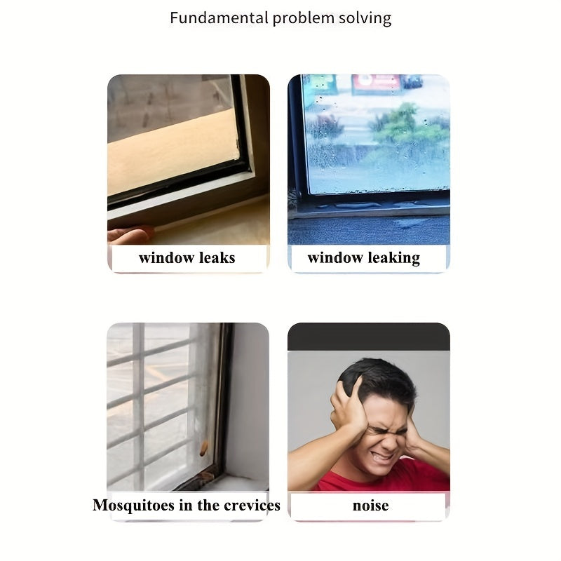 Window Windproof & Warm Film Sealing Tape - No Glue Left - High Viscosity Tape