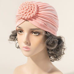 Big Twisted Knotted Tied Turban Boho Hat Pre Tied Knotted Turban Hat For Women