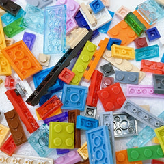 100g Light Plate Building Blocks Accessories DIY Toy