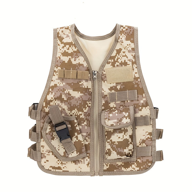Adjustable Lightweight Training Vest for Outdoor Activities