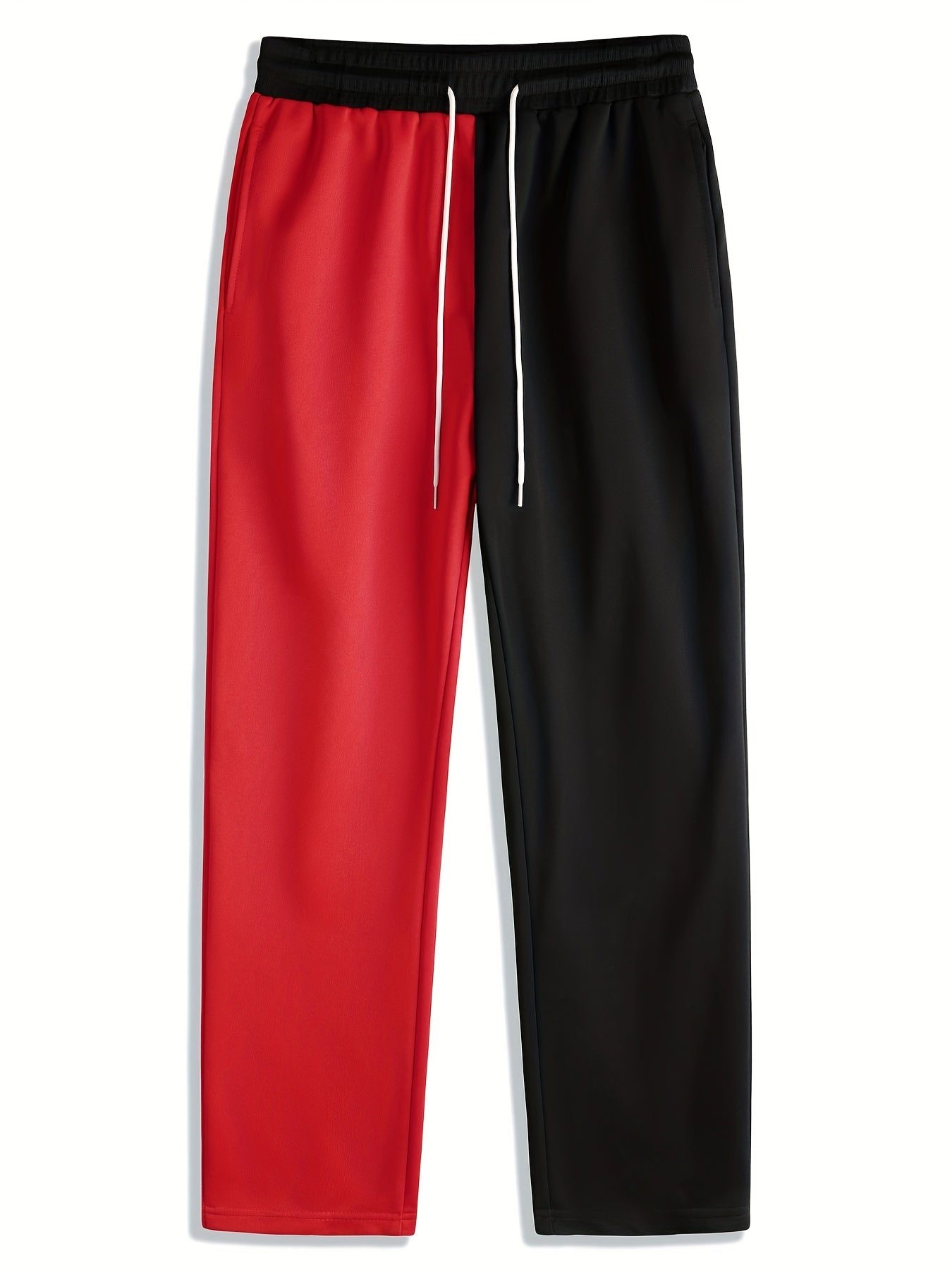 Street Style Stretch Waist Drawstring Joggers Sweatpants