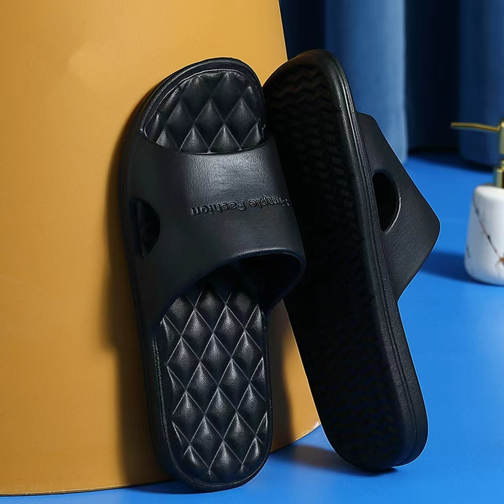 Lightweight Quick drying Slide Slippers For Indoor Shower Bathroom Pool