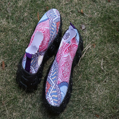 Mesh Platform Sneakers Non-slip Outdoor Running Shoes