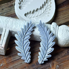 Wheat Ear Silicone Mold for Clay Crafts