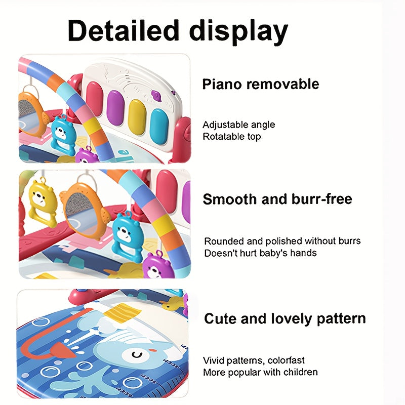 Baby Game Mat Set with Music And Lights for Early Education