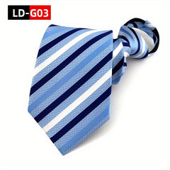 Men's Zipper Tie Lazy Business Wedding Tie