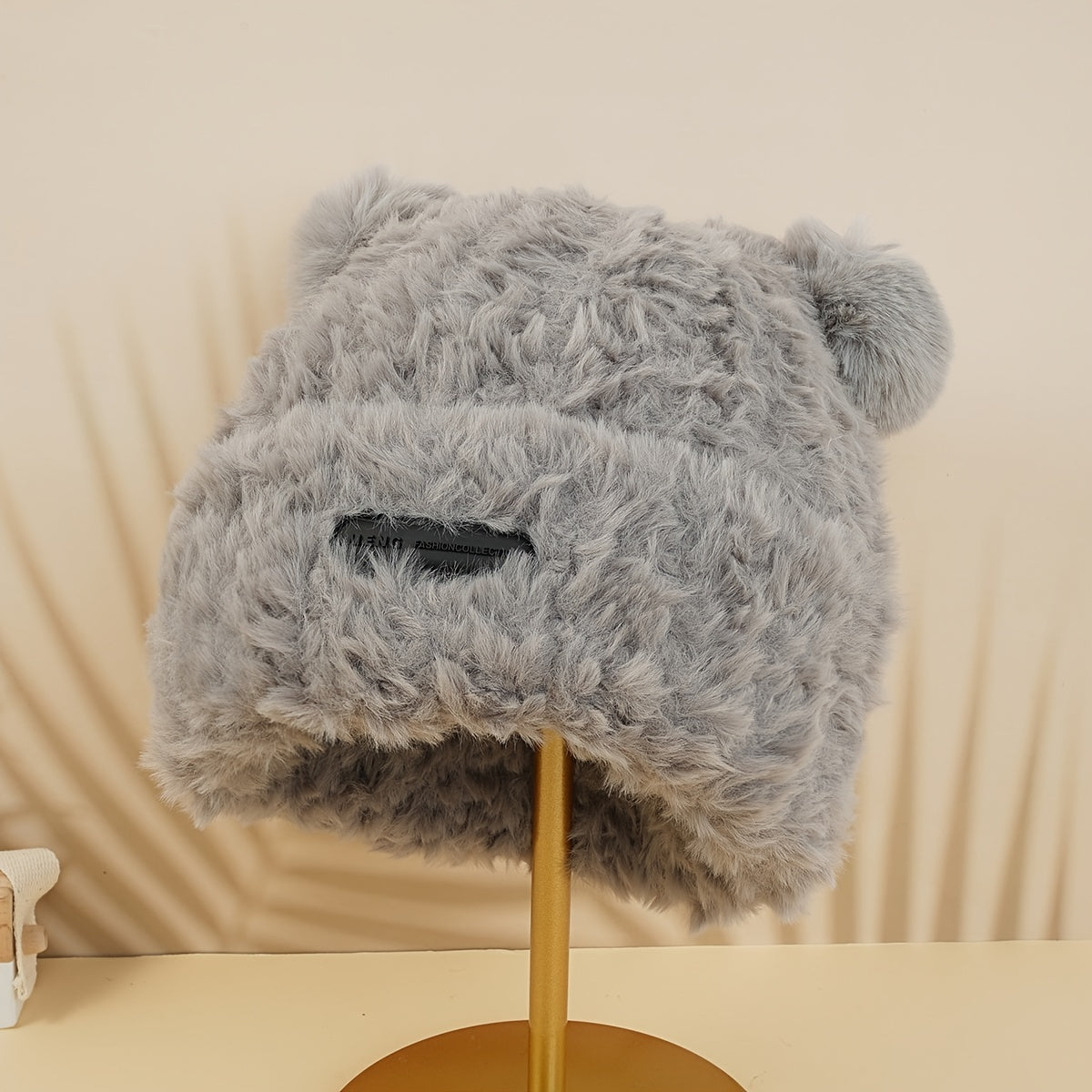 Winter Plush Bear Beanie Hat Panda Ear Warm Hat