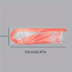 10pcs Car Snow Chain Self Driving Rescue Emergency Chain Orange Nylon