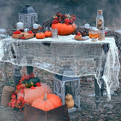 Halloween Creepy Cloth 4Pcs Spooky Scary Gauze Decorations Party Indoor Outdoor